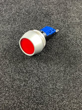 Load image into Gallery viewer, TH515018000 - TH CONTACT - ACTUATOR, Latching 25 Exposed aluminum; IP40 / IP65*; faston, Red Lens
