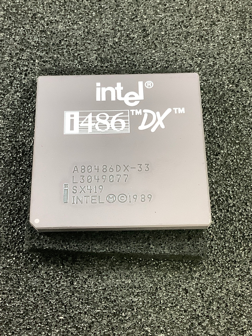 A80486DX-33 - INTEL - Microprocessor