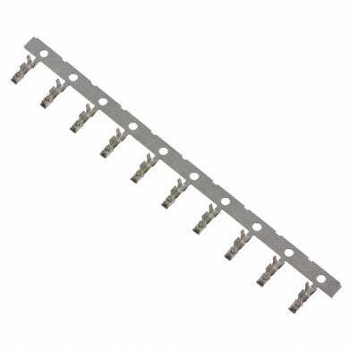 CONN SOCKET 22-26AWG CRIMP TIN, Chain Form, 100 contacts per package. Quantity Shown Available = 100 Packs., 179227-1 -C