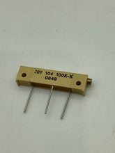 Load image into Gallery viewer, M70Y104KB25 - VISHAY - 1 1/4" Rectangular Multi-Turn Cermet Trimmer 100k OHM, 20 TURN

