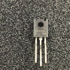 2SA1538 -  - Power Bipolar Transistor, 0.2A I(C), 120V V(BR)CEO, 1-Element, PNP, Silicon, Plastic/Epoxy, 3 Pin