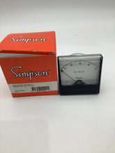 Load image into Gallery viewer, 10200 - SIMPSON - 0-50V AC PANEL METER,  1357MD---0-50 ACV
