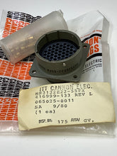 Load image into Gallery viewer, MS3122E22-55PX - ITT CANNON - 55 Position Circular Connector Receptacle, Male Pins Crimp, KEYED ON X
