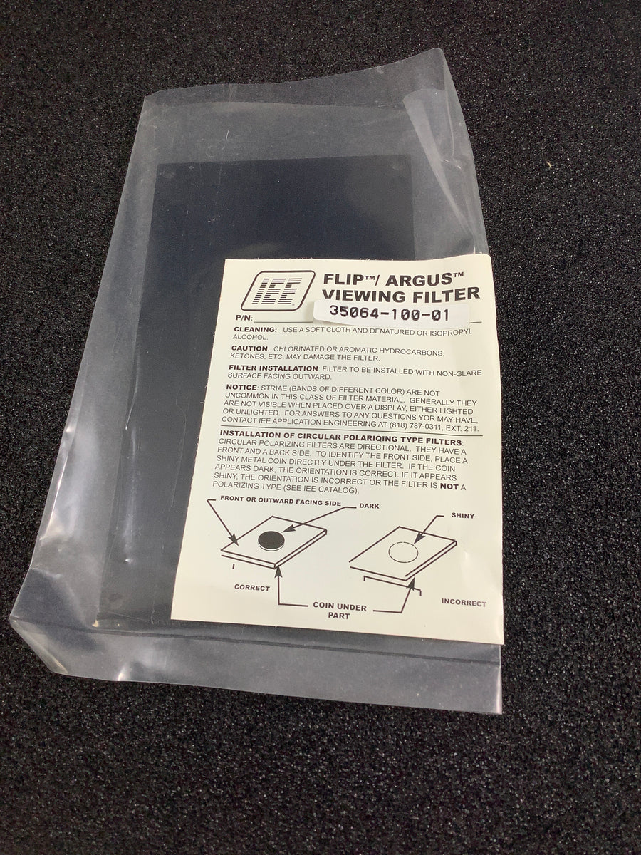 35064-100-01 - IEE - FLIP/ARGUS VIEWING FILTER