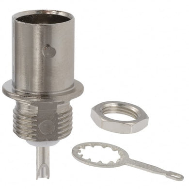 BNC Connector Jack, Female Socket 75 Ohms Panel Mount Solder Cup, 221244-1