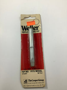 CT6F7-C79 - WELLER - Soldering Iron,Solid Copper Plate,Screwdriver,0.375 in,0.05 in,1.37 in