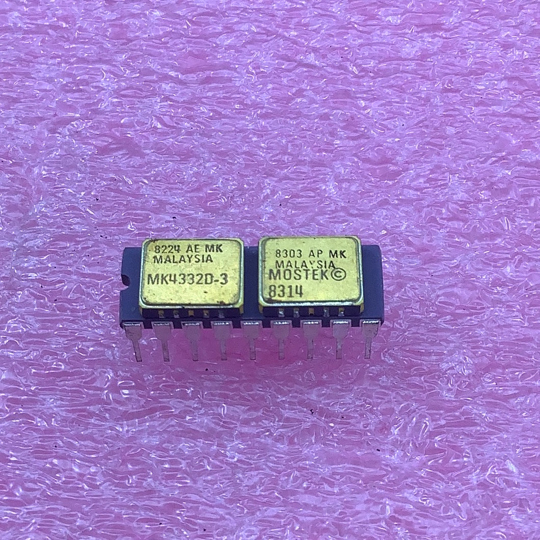 MK4332D-3 - MOSTEK - 4332 32K X 1 Dynamic RAM