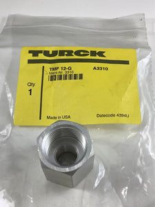 TMF 12-G - TURCK - Adapter, Conduit, Use With G and P Style Barrel Sensors