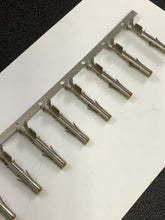Load image into Gallery viewer, 350536-6 -50 - AMP - CONN SOCKET 14-20AWG CRIMP GOLD, Chain Form, 50 contacts per package. Quantity Shown Available = 50 Packs.
