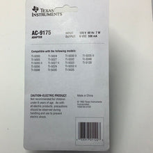 Load image into Gallery viewer, AC-9175 - Texas Instruments AC Adapter  6VDC 500mA
