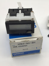 Load image into Gallery viewer, H7ET-NV-BH - OMRON - Panel Mount Timer, Self Powered Totalizer, 24 VDC, 0 s, 999999.9 h, 22.2 mm, 45 mm
