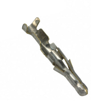 CONN PIN 18-24AWG CRIMP TIN, Chain Form, 100 contacts per package. Quantity Shown Available = 100 Packs., 350418-1 -C