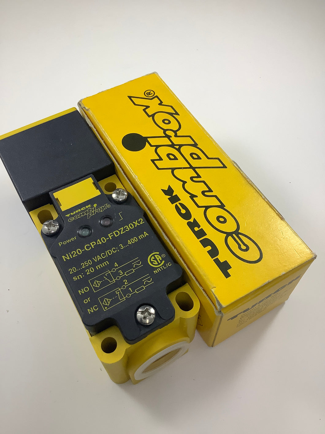 Ni20-CP40-FDZ30X2 - TURCK - Sensor, Proximity, Inductive, , 20-250VAC/VDC