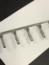 Load image into Gallery viewer, 350874-1 -C - AMP - CONN SOCKET 14-18AWG CRIMP TIN, Chain Form, 100 contacts per package. Quantity Shown Available = 100 Packs.
