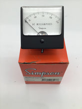 Load image into Gallery viewer, 06297 - SIMPSON - 0-250MA DC PANEL METER,  1257M----0-250A CMA

