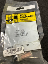 Load image into Gallery viewer, RLY2573 - ECG - 6PDT 5 AMP 24VDC RELAY

