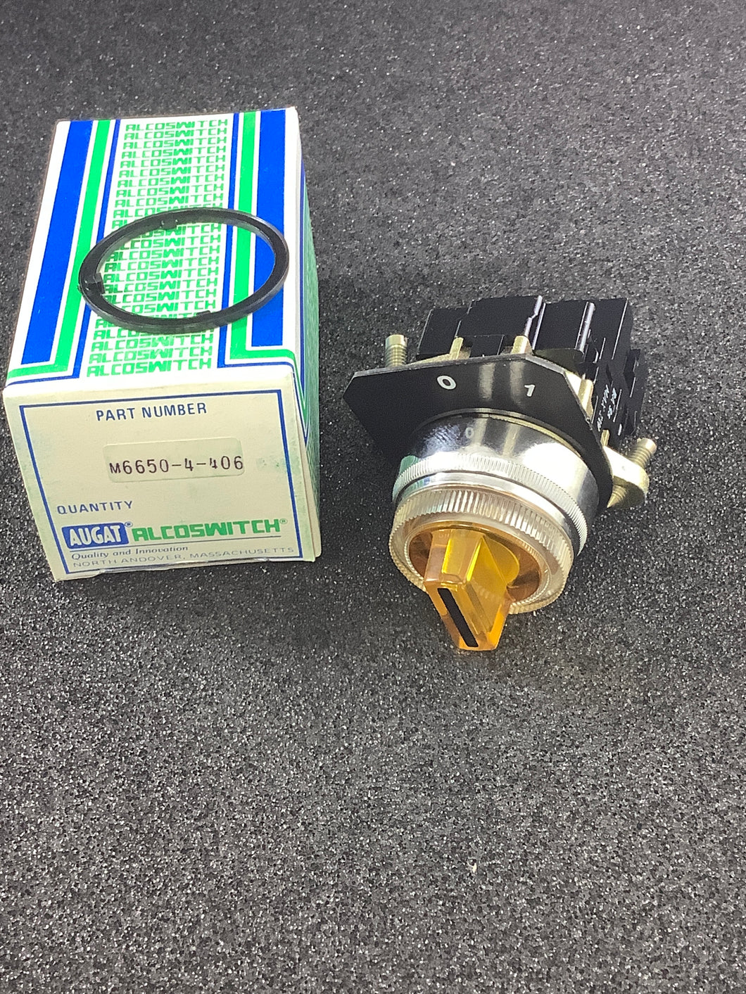 M6650-4-406 - ALCO - Selector Switch Assembly, 2 Position