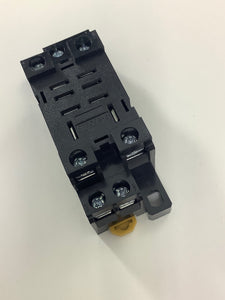 PTF08A-E -  8 PIN DIN RAIL RELAY SOCKET