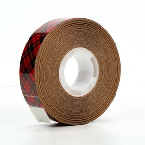 969  3M  ATG Tape: 1/2 in. x 18 yds. (Clear Adhesive on Tan Liner)