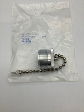 Load image into Gallery viewer, 97-60-18P (639) - AMPHENOL - DUST CAP SIZE 18, W CHAIN (CLEAR CAD)

