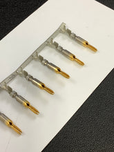 Load image into Gallery viewer, 770007-2 -C - AMP - CONN PIN 14-20AWG CRIMP GOLD, Chain Form, 100 contacts per package. Quantity Shown Available = 100 Packs.
