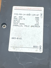 Load image into Gallery viewer, FA3-P0-14-850-12A-BT - CARLING - 3 POL 500AMP Circuit Breaker, F-Series, Hydraulic-Magnetic
