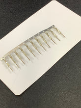Load image into Gallery viewer, 170376-2 -C - AMP - PIN CONTACT, AWG 20-26 EI SERIES CONNECTOR, Chain Form, 100 contacts per package. Quantity Shown Available = 100 Packs.
