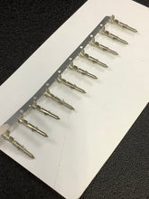 Load image into Gallery viewer, 350629-1 -C - AMP - CONN PIN 18-24AWG CRIMP TIN, Chain Form, 100 contacts per package. Quantity Shown Available = 100 Packs.
