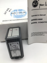 Load image into Gallery viewer, 8000-1-3-01-60 4-20MA - NON LINEAR - 4-20 MA SIGNAL CONDITIONER

