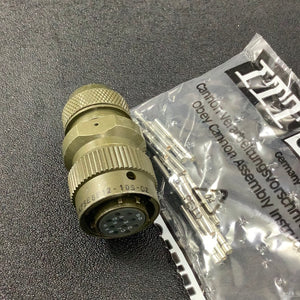 KPSE6E12-10S-DZ - ITT Cannon - ITT Cannon KPSE6E12-10S-DZ Connector,26482,Series I,12Socket,10 contacts size 20