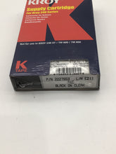 Load image into Gallery viewer, 2227553 - KROY - Label Supply Cartridge, .5” Black on Clear
