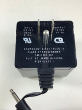 Load image into Gallery viewer, 388-1097-001 - AULT - 120V IN /OUTPUT 18VAC 14VA Power supply
