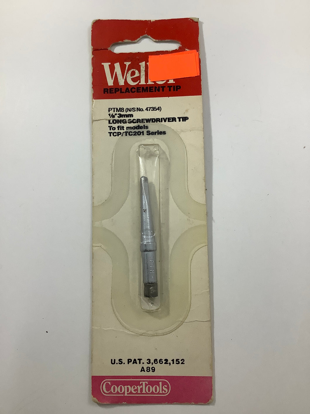 PTM8 - WELLER - 1/8” SOLDERING IRON TIP