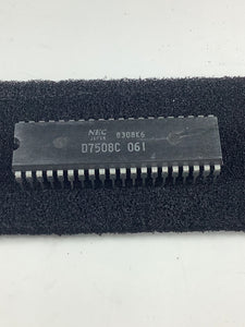 UPD7508C - NEC - 4 BIT SINGLE CHIP CMOS MICROCOMPUTER