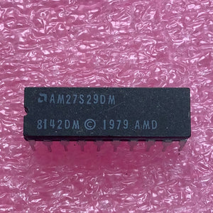 AM27S29DM - AMD - PROM, 512 x 8, 20 Pin, Ceramic, DIP
