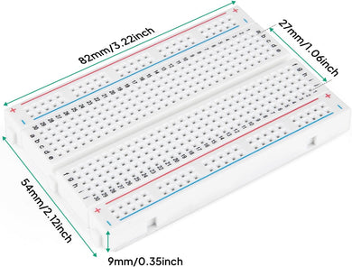 400 POINT SOLDERLESS BREADBOARD, 400PBB
