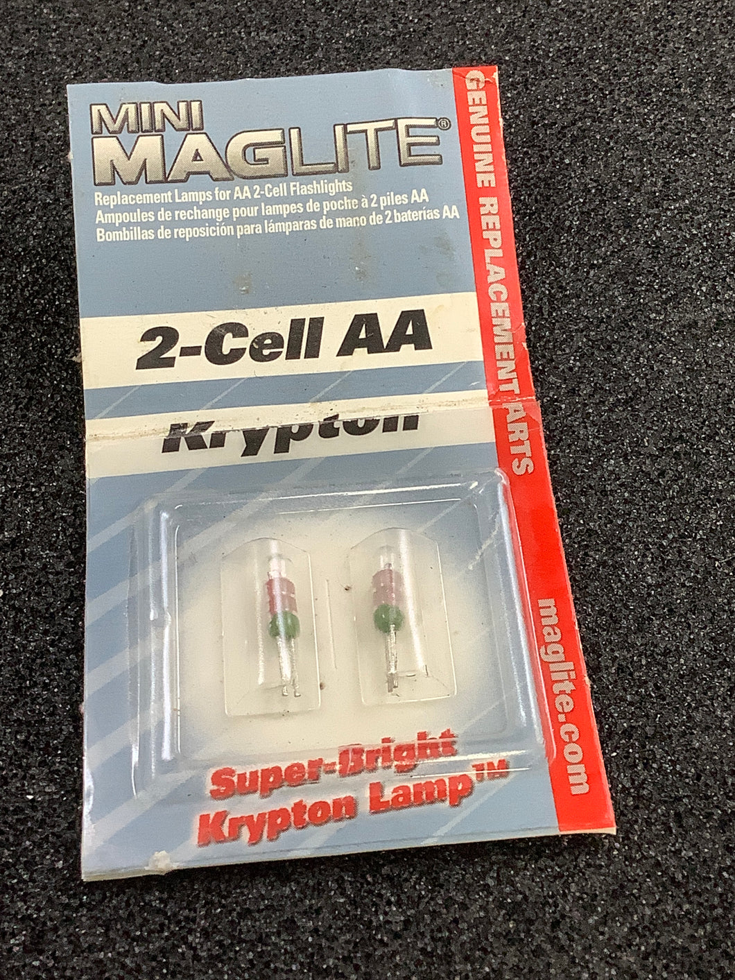 LM2A001 -MAGLITE  - 2 PK MagLite 2-Cell AA Krypton Bulbs