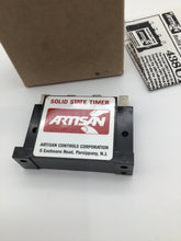 Load image into Gallery viewer, 438UI-2 - ARTISAN - DELAY RELAY 24-240VAC/DC 10-10000 SEC, Interval - Load turns ON with application of operating voltage then turns OFF after delay period.

