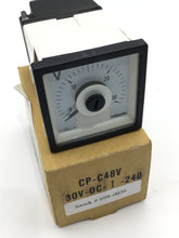 Load image into Gallery viewer, CP-C48V-30-DC-I-240 - SHURITE - 0-20VDC Analog Panel Meter,  Dust, Splash Proof, Zero Adjust, AC Voltage,  48 mm, 48 mm
