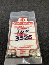 Load image into Gallery viewer, 3525 - KEYSTONE - 0.205" (5.21mm) Quick Connect Female Press-Fit Connector Non-Insulated  PACK OF 100
