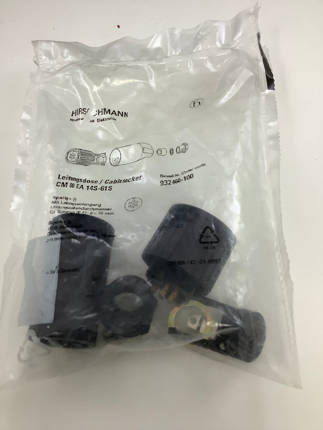 CM06EA14S-61S - Hirschmann - 7 PIN CIRCULAR CONNECTOR