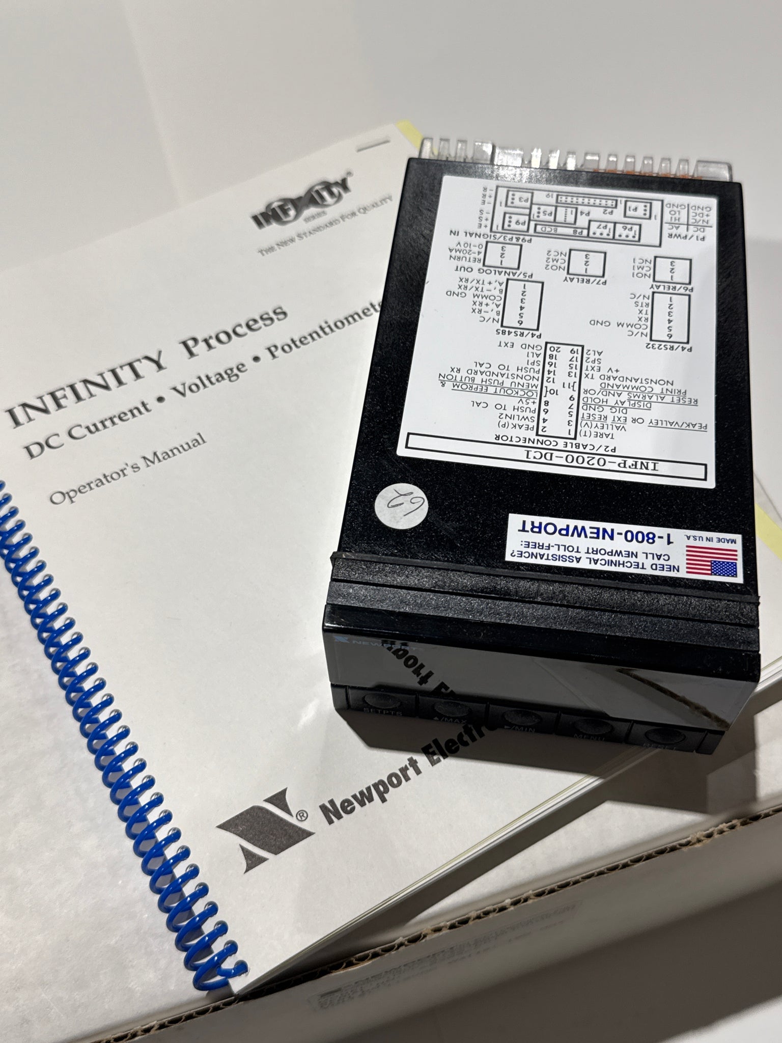 Infinity Multimeter INFP-0200-DC1 - NEWPORT - Infinity Process Panel Meter