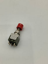Load image into Gallery viewer, MB2061SS1W01CC - NKK - Push Button Switch, DPDT ON-(ON) 6A, Red Cap
