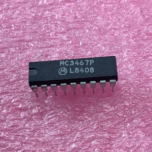 MC3467P - MOTOROLA - Read Amplifier/Preamplifier (for magnetic tape memory
systems)