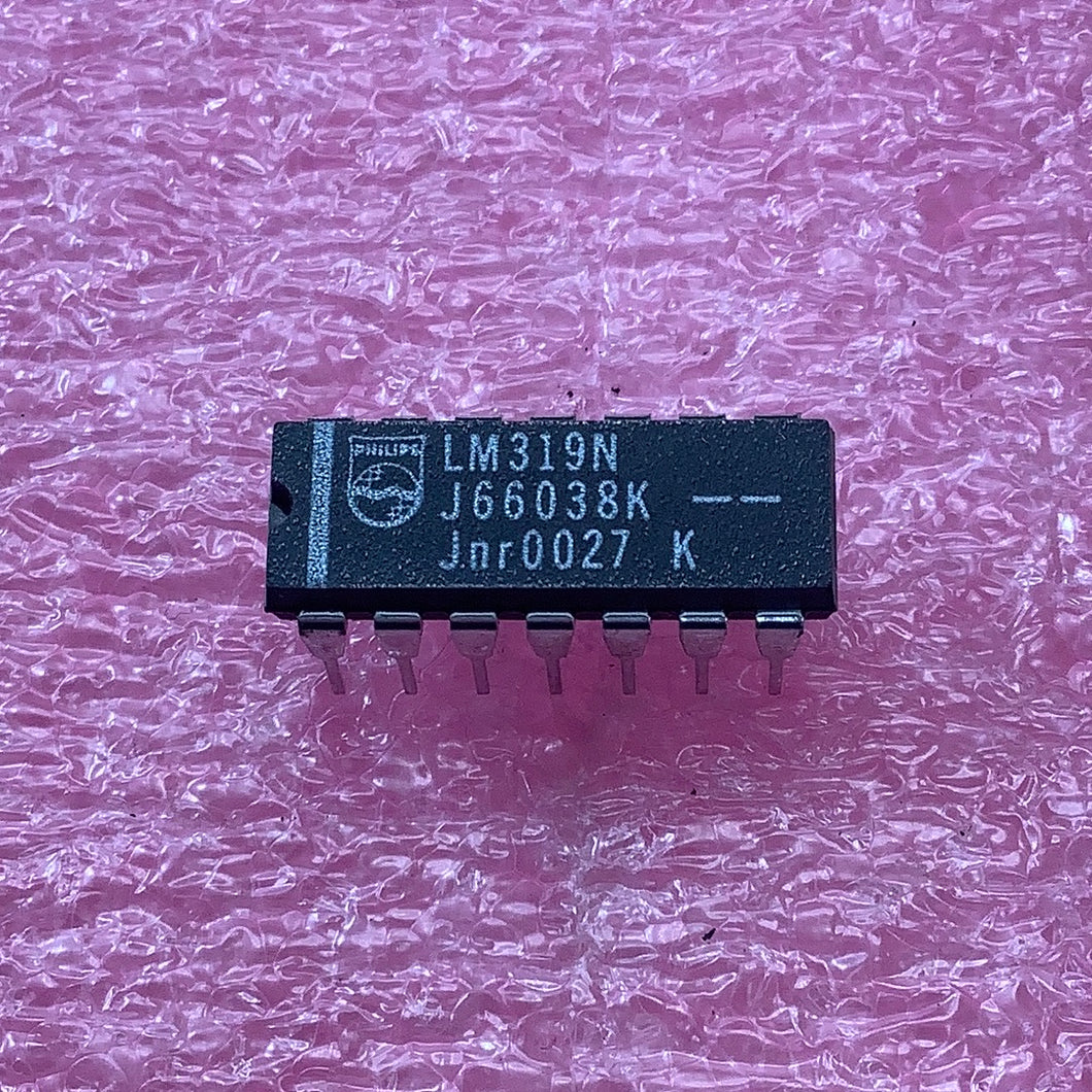 LM319N-PH - PHILIPS - Comparator General Purpose DTL, Open-Collector, Open-Emitter, RTL, TTL 14-PDIP