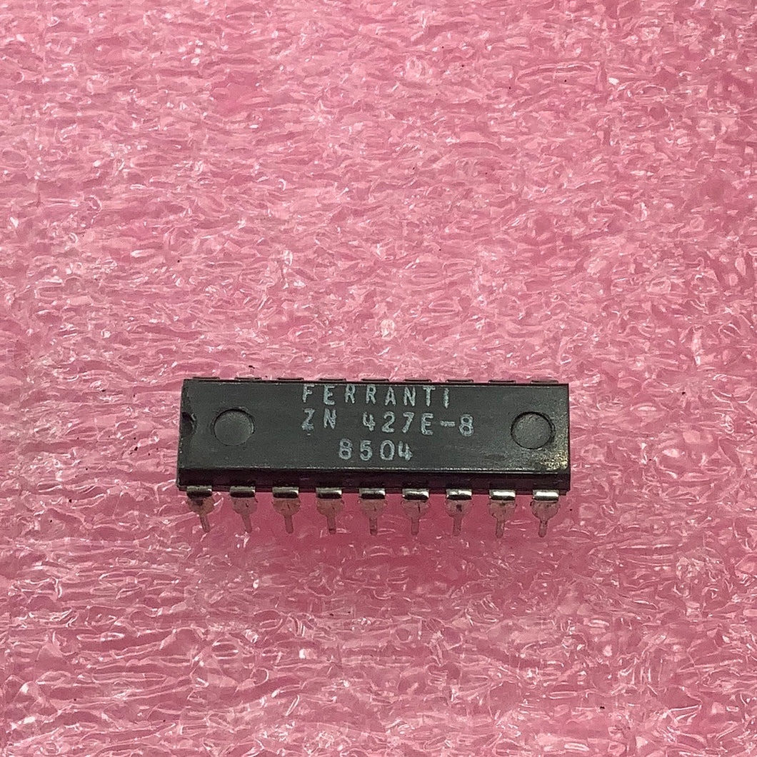 ZN427E-8 - FERRANTI - MICROPROCESSOR COMPATIBLE 8-BIT SUCCESSIVE APPROXIMATION A-D CONVERTER