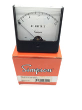 Load image into Gallery viewer, 03140 - SIMPSON - 0-1.5A AC PANEL METER, 1357MD---0-1.5 ACA

