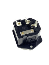Load image into Gallery viewer, 719-00/48 - QUALTEK - Power Entry Connector Receptacle, Male Blades - Module IEC 320-C14 Panel Mount, Flange
