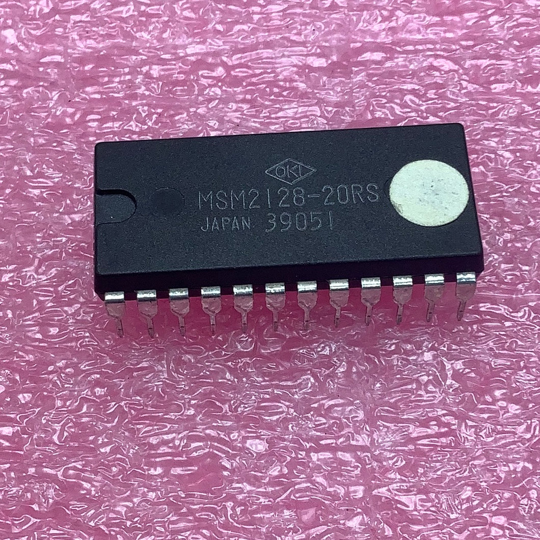 MSM2128-20RS -  - Standard SRAM, 2KX8, 200ns, NMOS, PDIP24