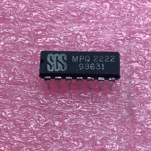 MPQ2222 - SGS - Transistor MPQ2222 NPN GP Small Signal Quad